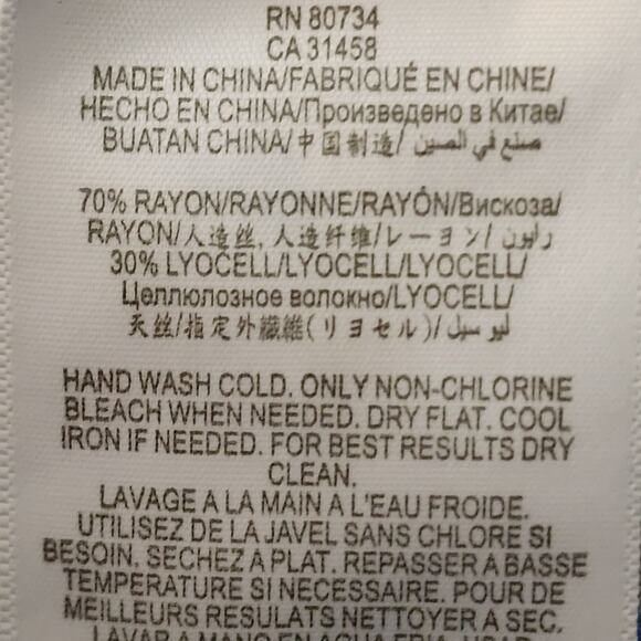 Bcbgmaxazria striped asymmetrical hem dress size‎ small - Picture 5 of 5